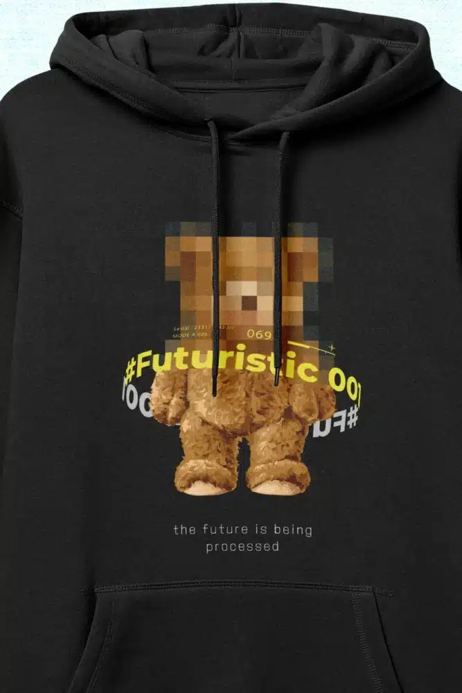 Futuristic Teddy Hoodie
