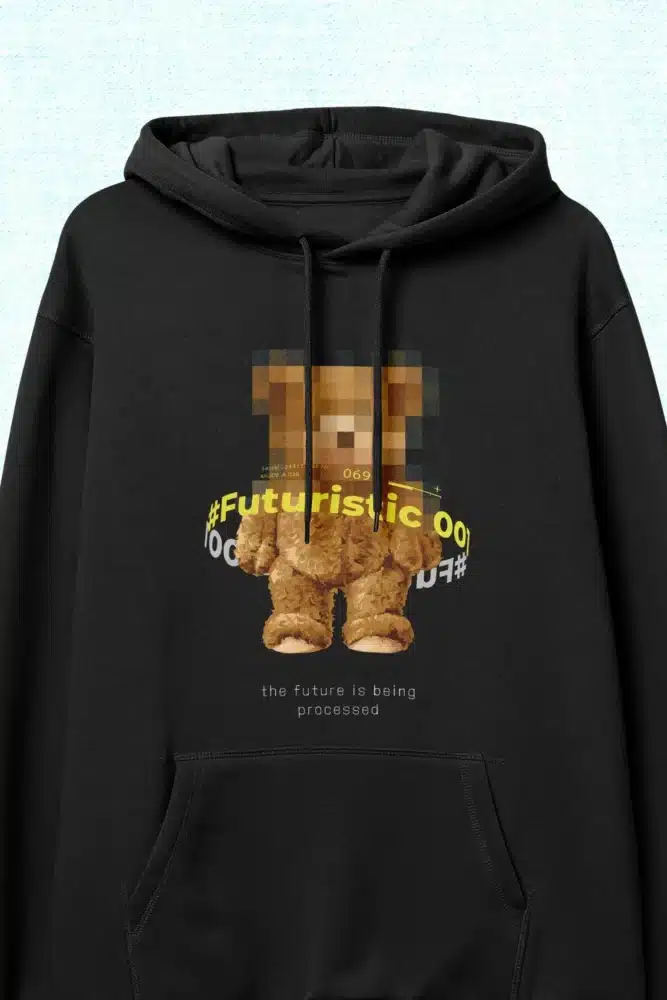 Futuristic Teddy Hoodie