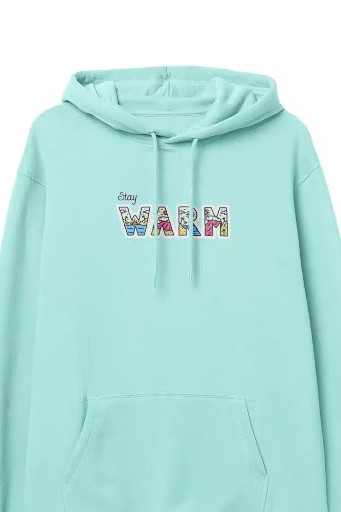 Stay Warm Mint Hoodie 3 Stay Warm Mint Hoodie