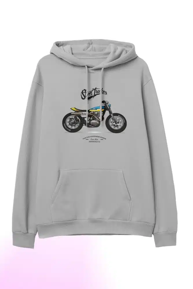 Street Tracker Grey Hoodie