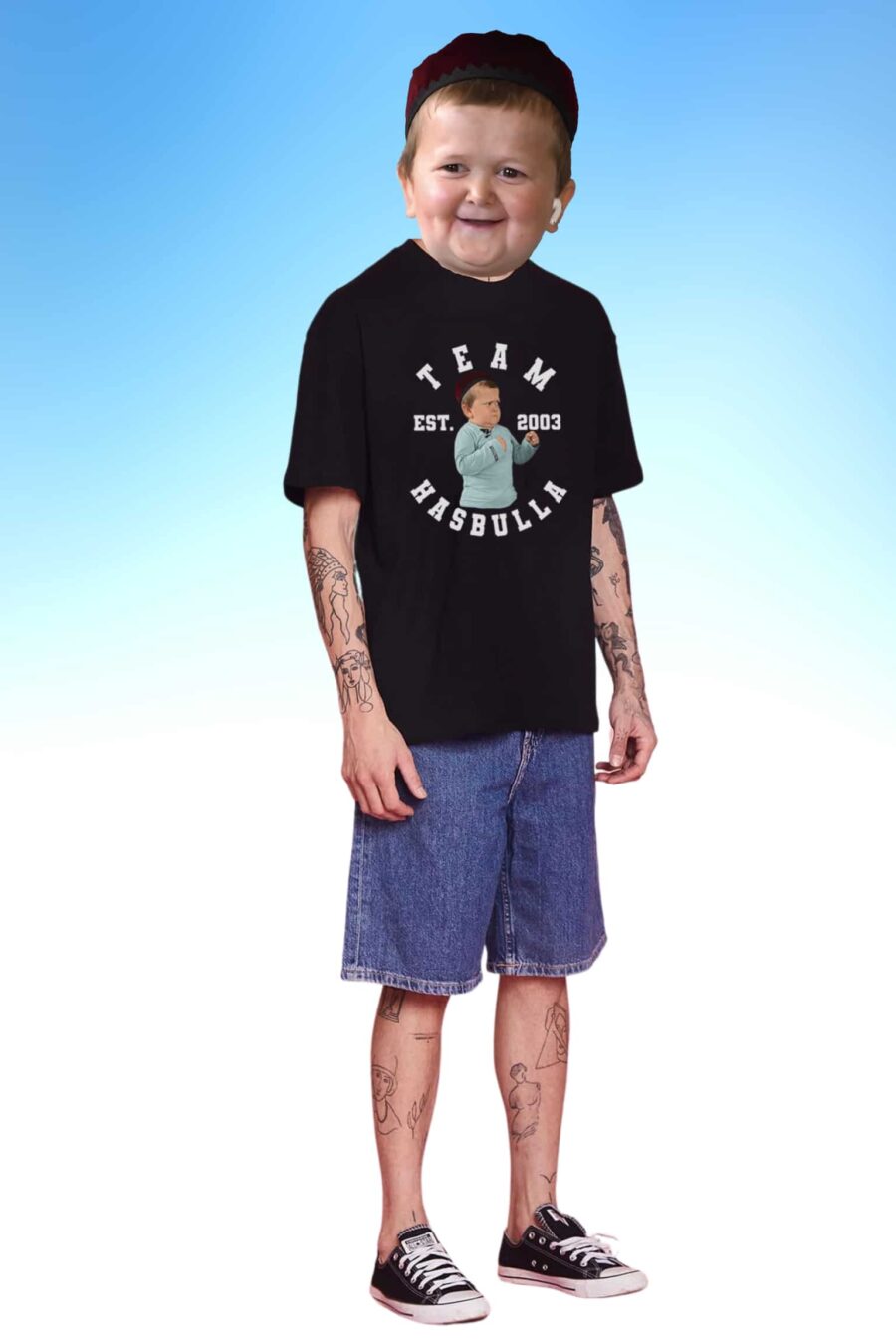 Team Hasbulla Oversized T Shirt
