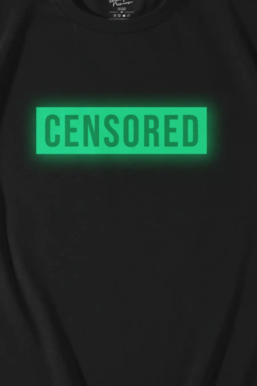 Censored Oversized T Shirt