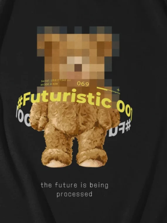 Futuristic Oversized T Shirt