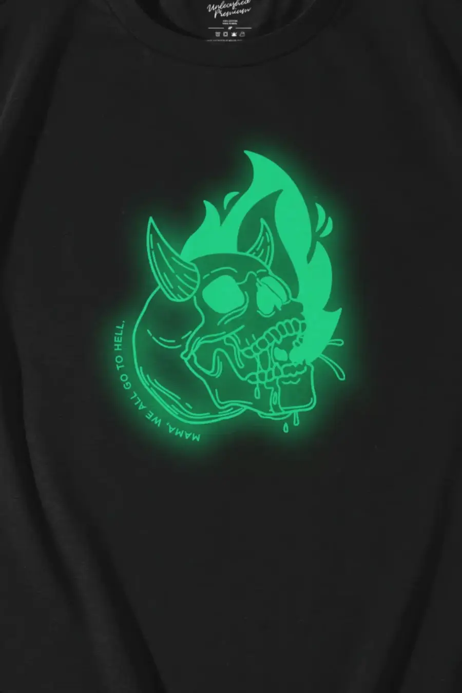 Mama we all go to hell  Oversized T Shirt