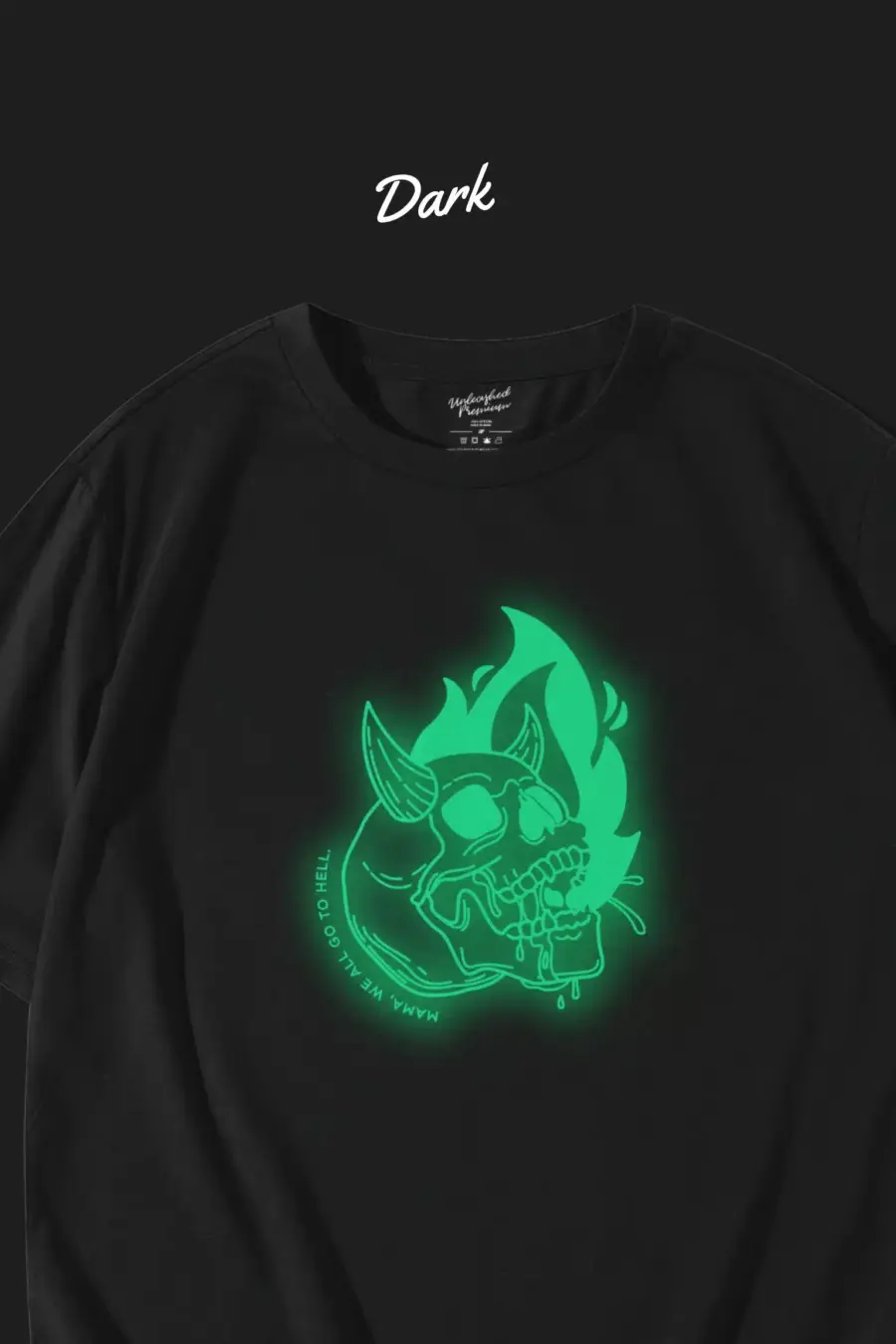 Mama we all go to hell  Oversized T Shirt