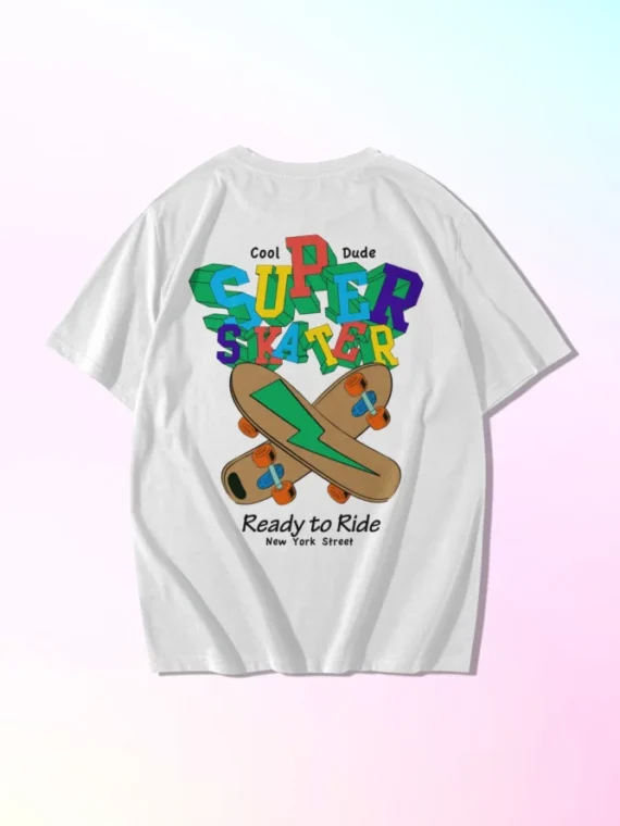 Super Skater Oversized T Shirt