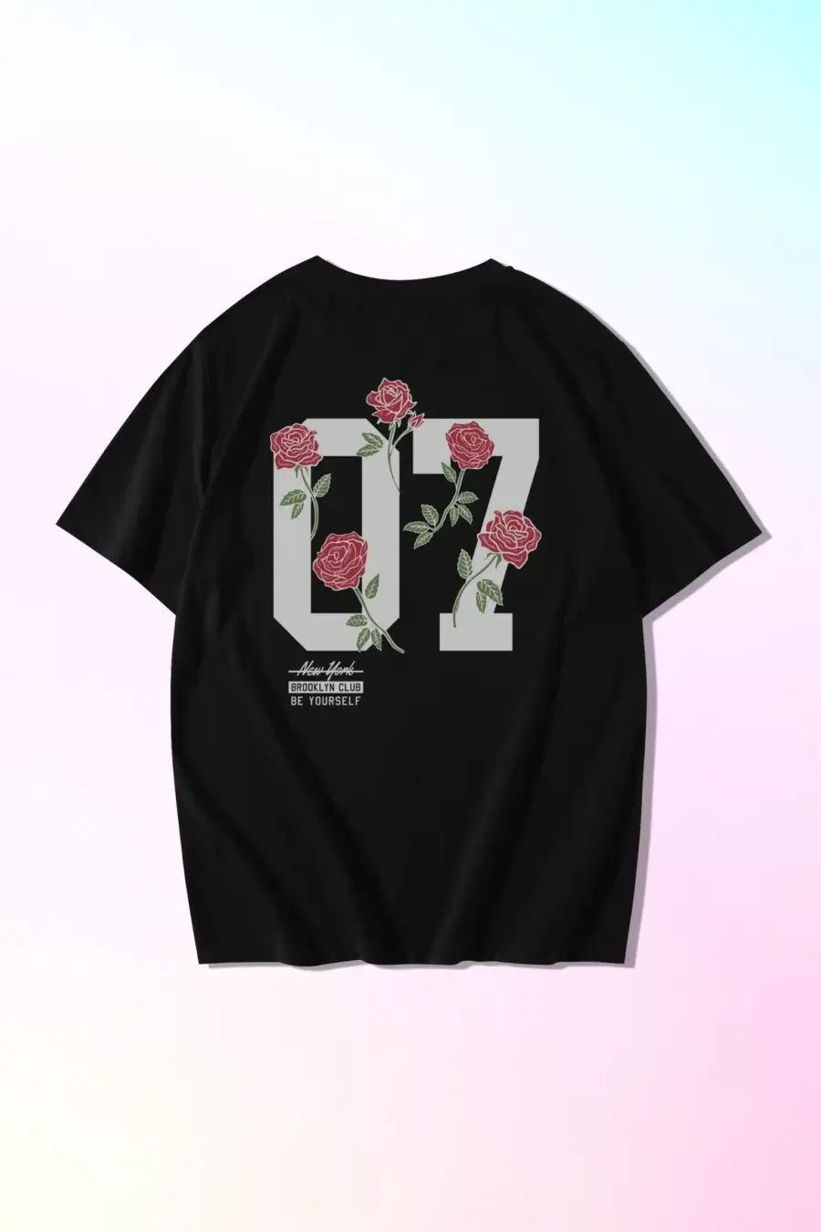 07 Roses Oversized T-Shirt