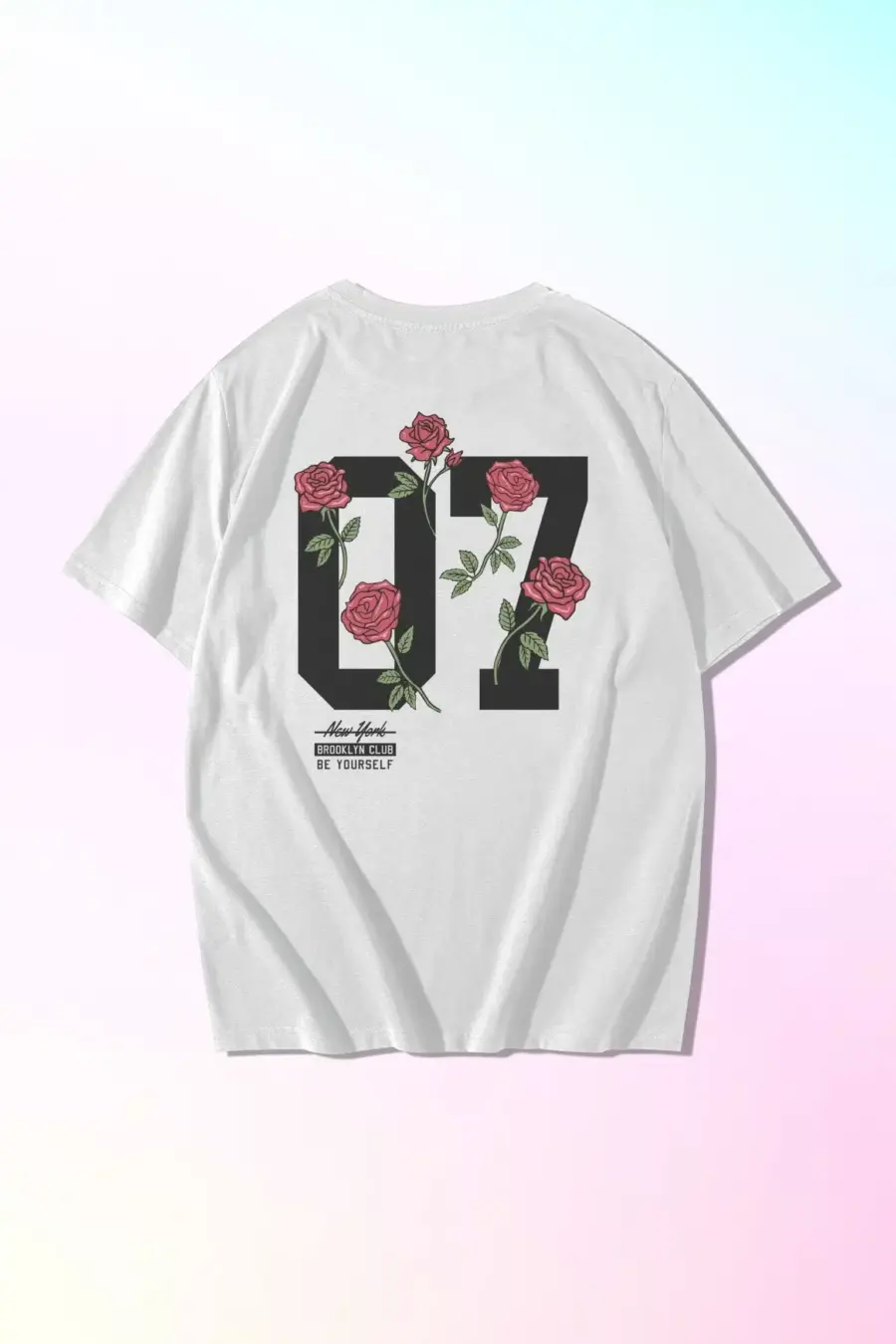 07 Roses Oversized T-Shirt
