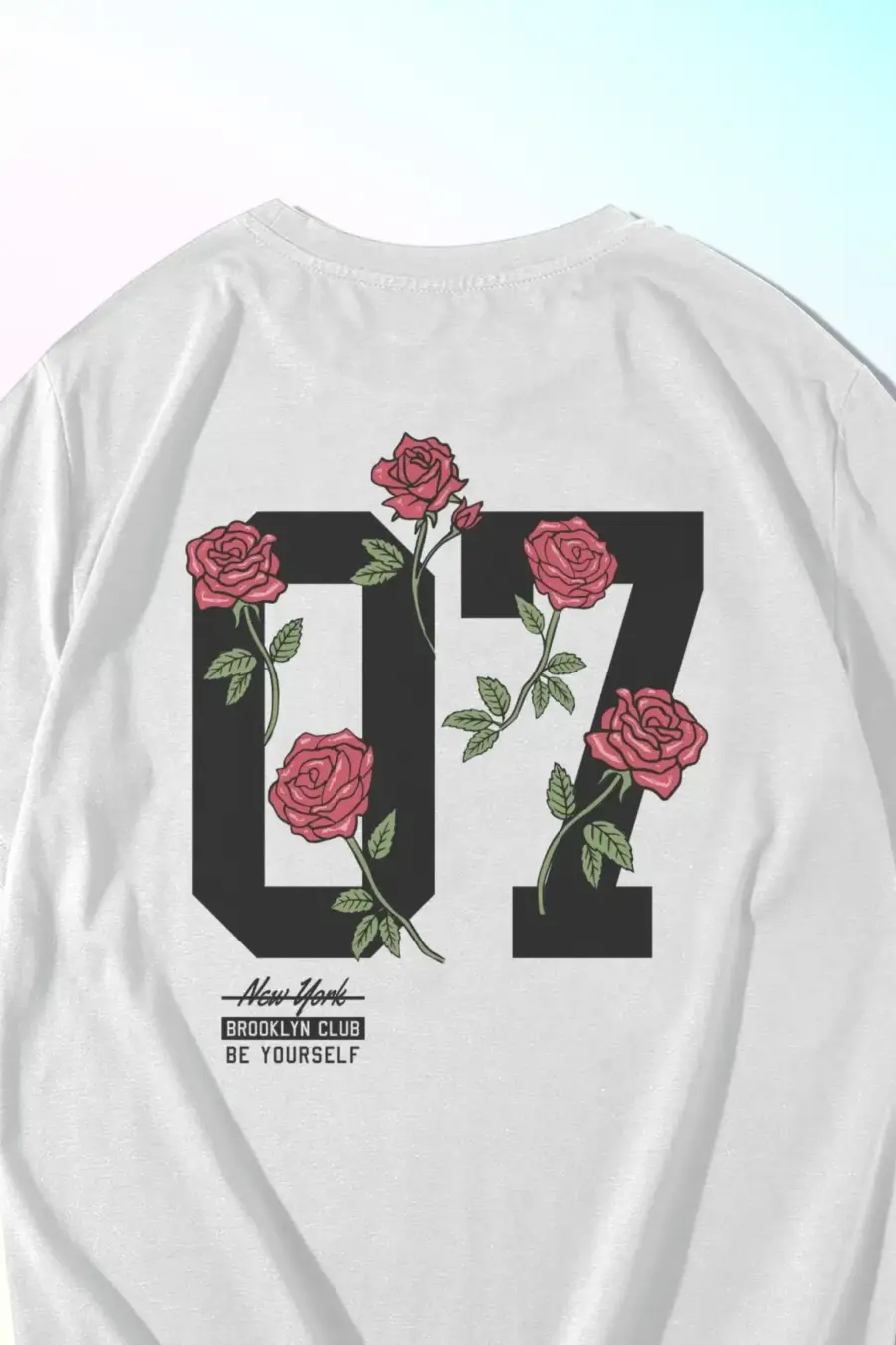 07 Roses Oversized T-Shirt
