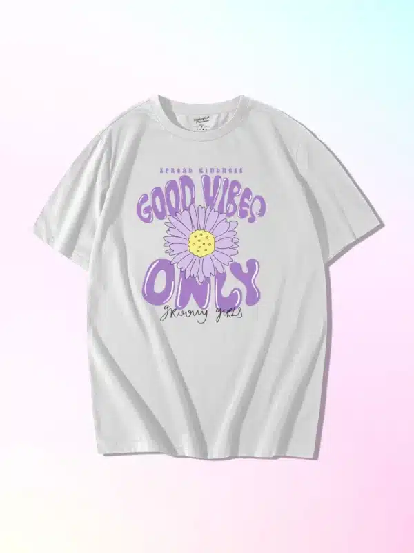 Good Vibes Only Oversized T-Shirt