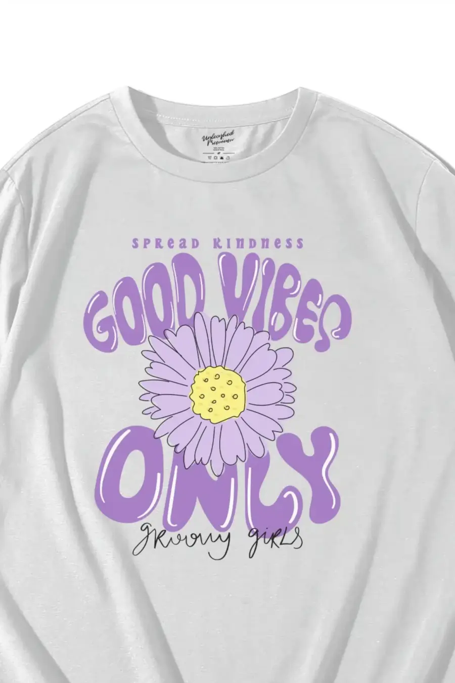 Good Vibes Only Oversized T-Shirt