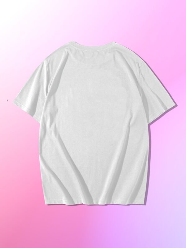 Minimal XXXTentacion Oversized T-Shirt white back