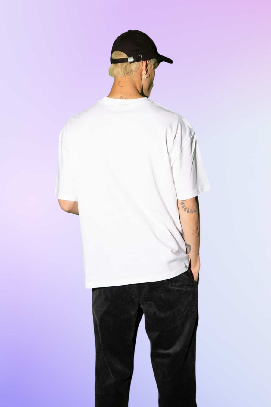 Oversized Cross Hip Hop T Shirt