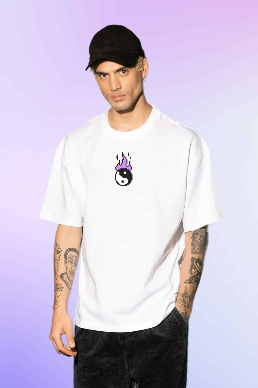 Black Evil Oversized T Shirt 2 Black Evil Oversized T Shirt