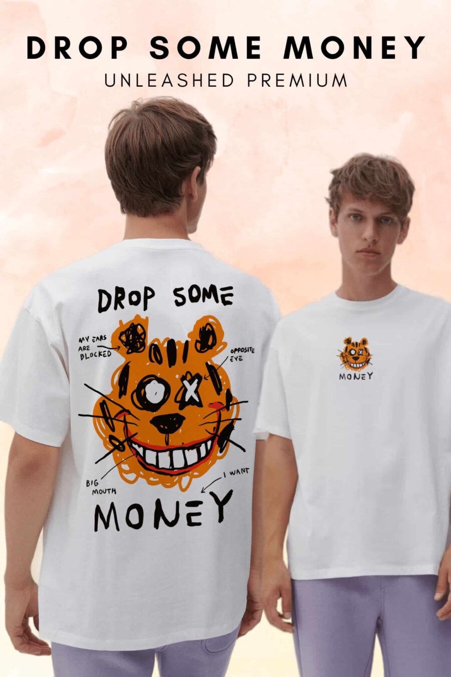 Drop Some Money Oversized T Shirt 1 Drop Some Money Oversized T Shirt