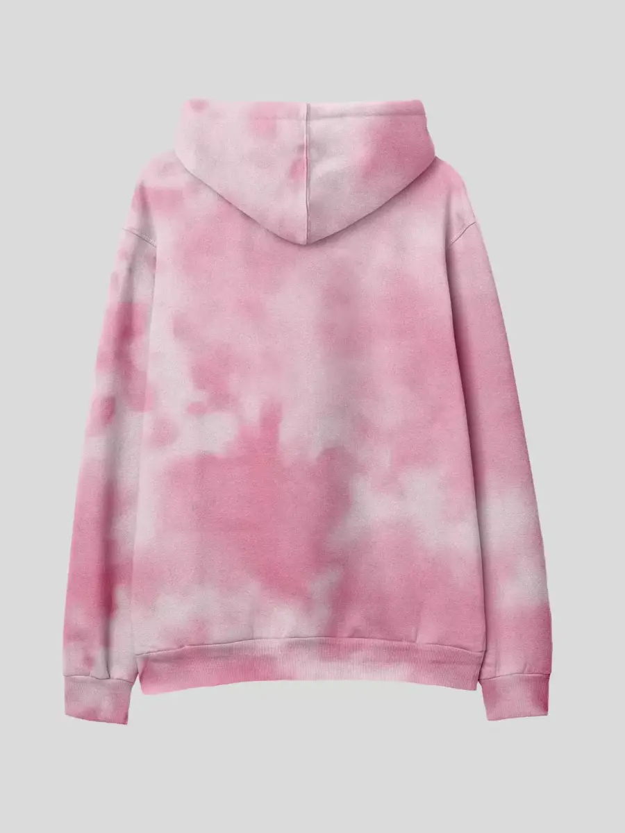 Tie Dye Baby Pink Hoodie 2 Tie Dye Baby Pink Hoodie
