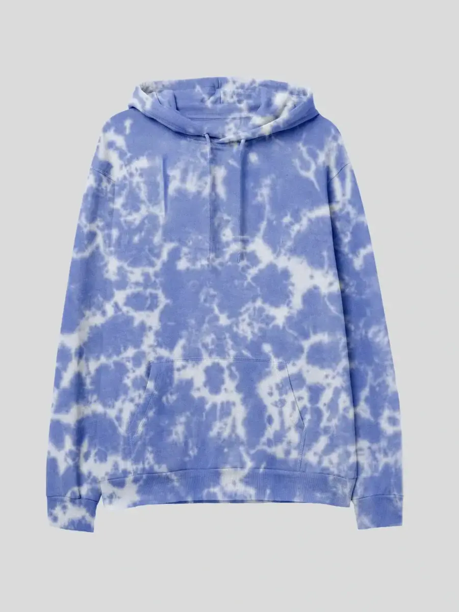 Tie Dye Dark Blue Hoodie 1 Tie Dye Dark Blue Hoodie
