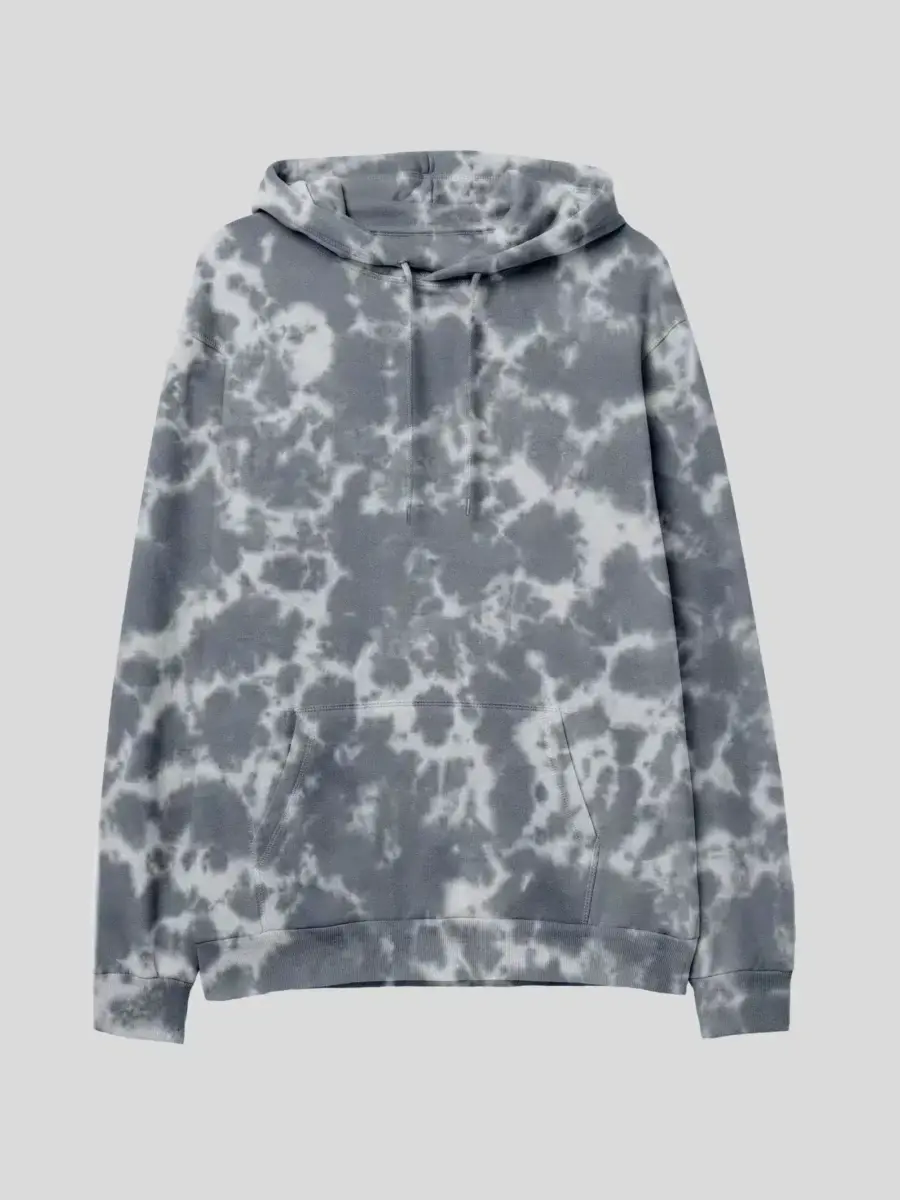 Tie Dye Dark Grey Hoodie 1 Tie Dye Dark Grey Hoodie