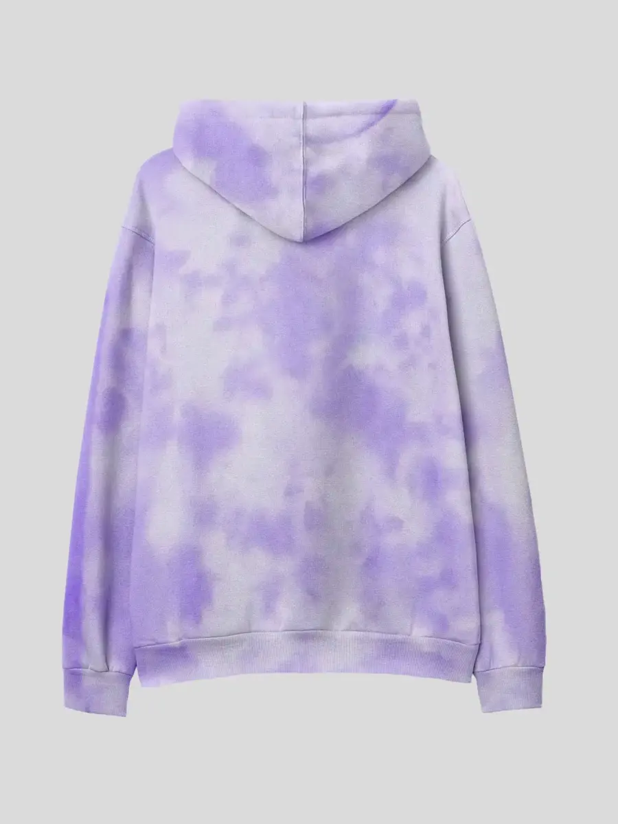 Tie Dye Lavender Hoodie