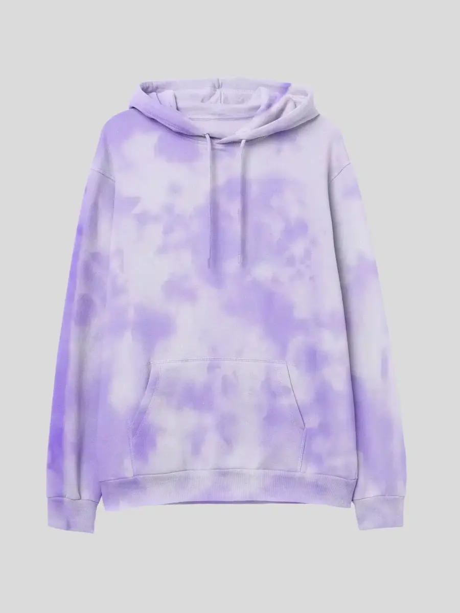 Tie Dye Lavender Hoodie