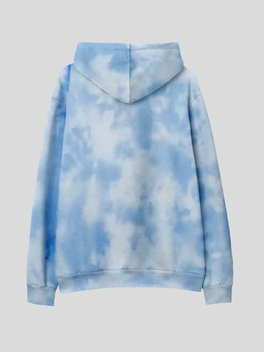 Tie Dye Light Blue Hoodie 2 Tie Dye Light Blue Hoodie