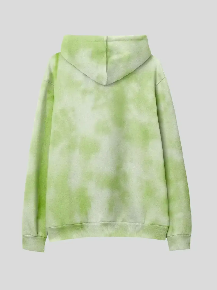 Tie Dye Light Green Hoodie 2 Tie Dye Light Green Hoodie