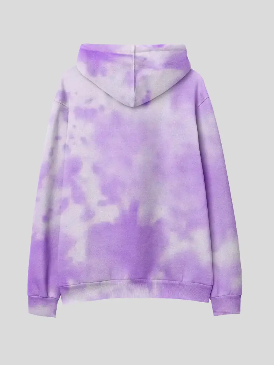 Tie Dye Light Lilac Hoodie 2 Tie Dye Light Lilac Hoodie