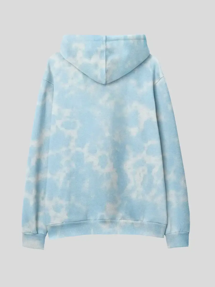 Tie Dye Light Sky Blue Hoodie 2 Tie Dye Light Sky Blue Hoodie