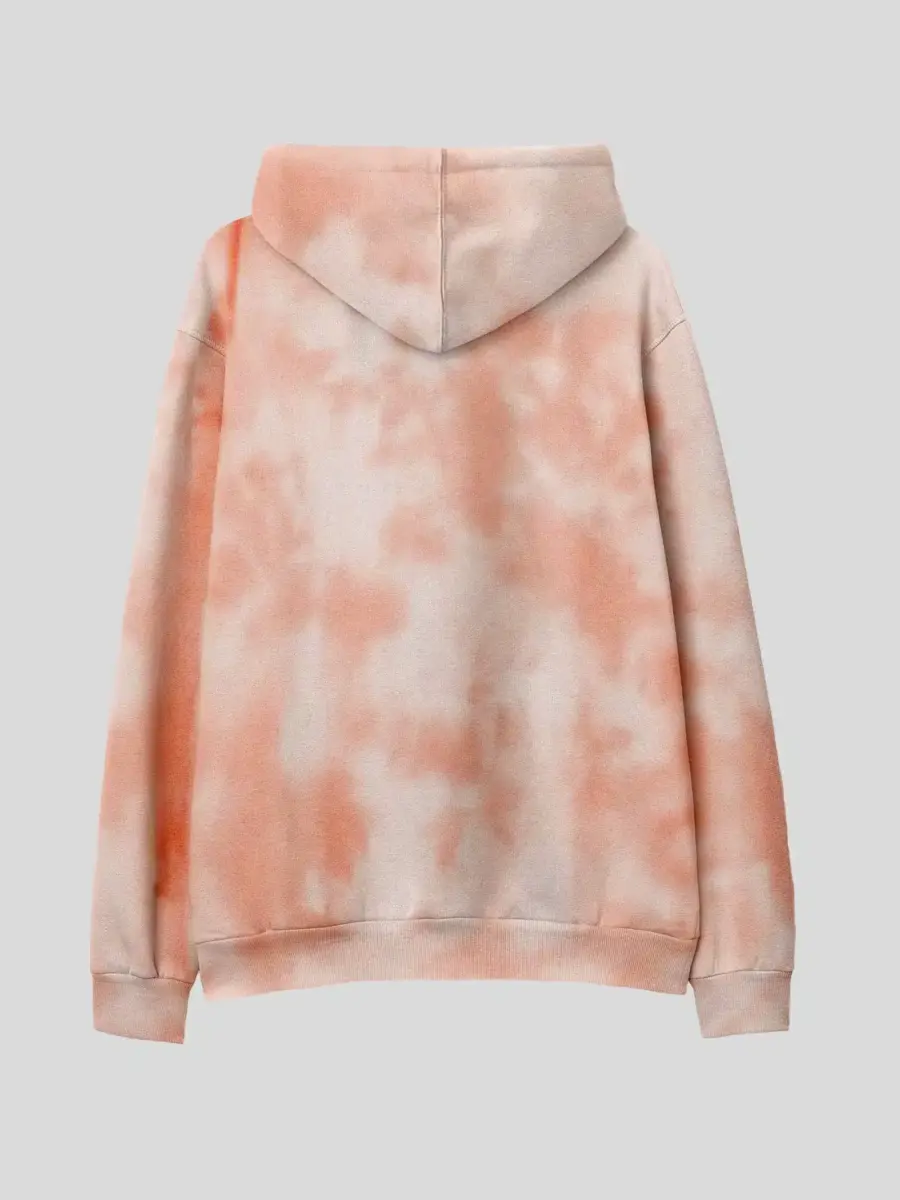 Tie Dye Orange Hoodie 2 Tie Dye Orange Hoodie
