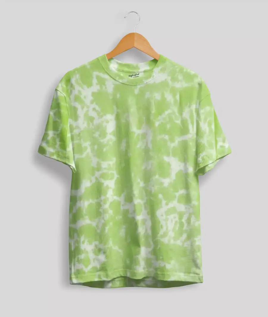 Tie Dye Dark Green T-Shirt