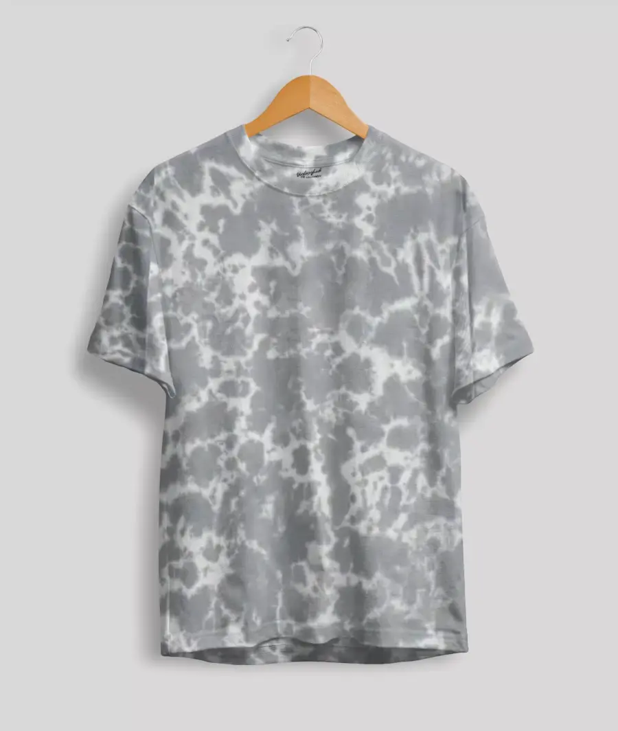 Tie Dye Light Grey T-Shirt 1 Tie Dye Light Grey T-Shirt
