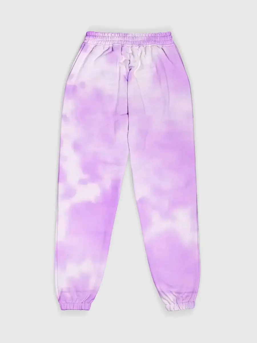 Tie Dye Light Lilac Jogger 1 Tie Dye Light Lilac Jogger