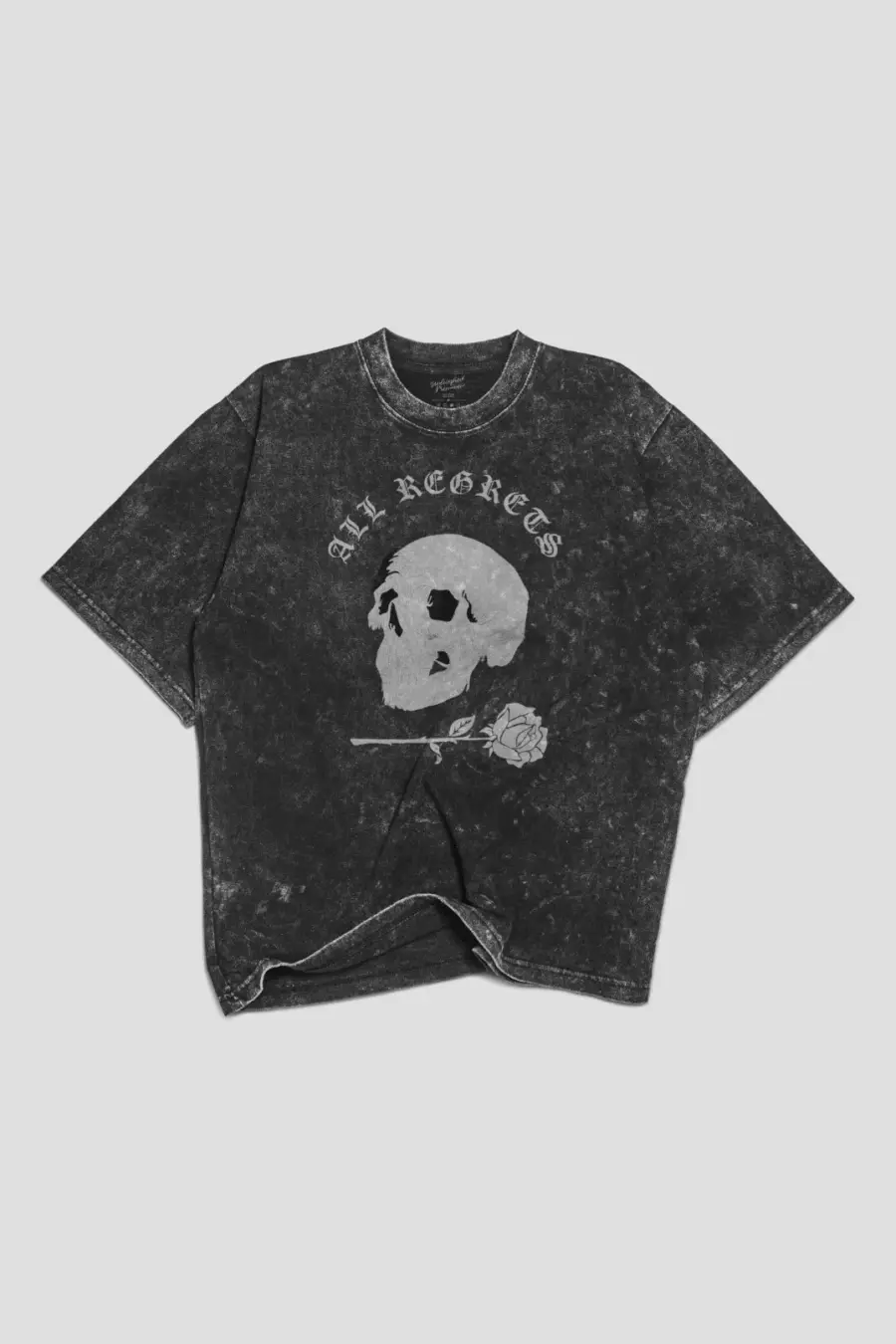 All regrets acid washed Oversized T-Shirt 1 All regrets acid washed Oversized T-Shirt