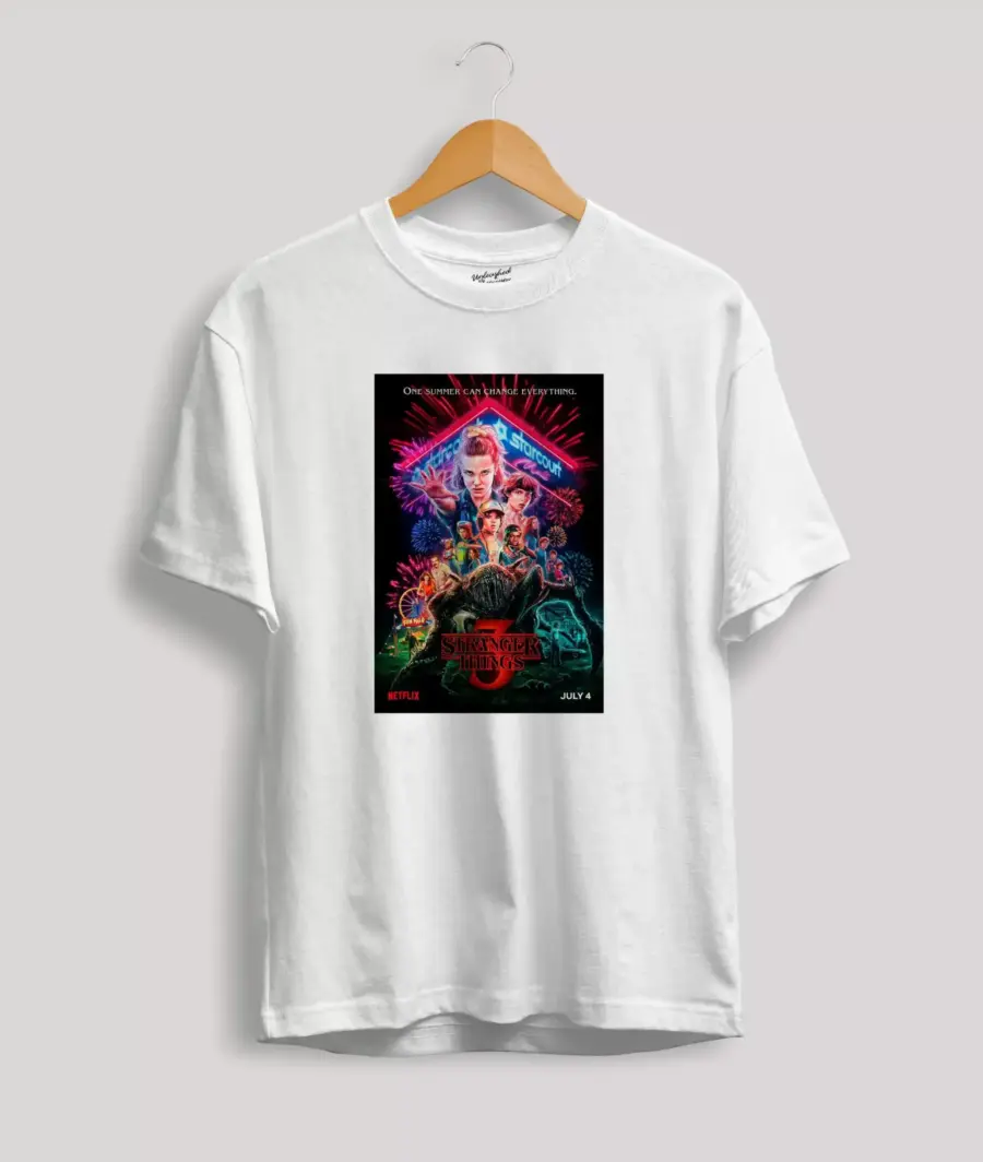 Stranger Things Vintage Poster t-shirt 1 Stranger Things Vintage Poster t-shirt
