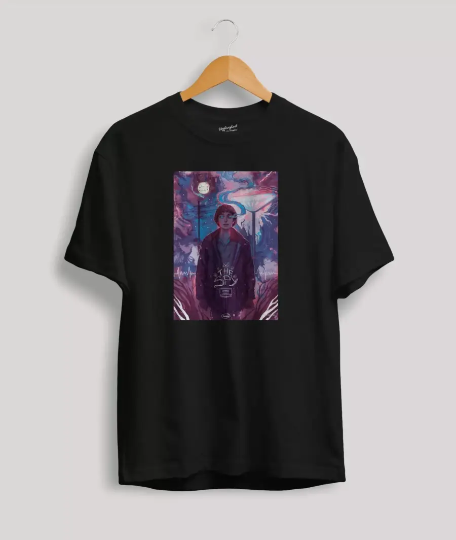 Stranger Things Scary Poster t-shirt 1 Stranger Things Scary Poster t-shirt