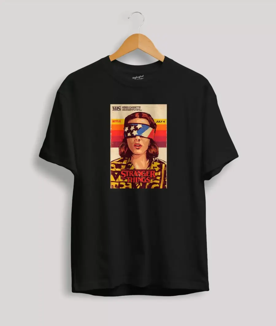 Stranger Things 11 Poster t-shirt 1 Stranger Things 11 Poster t-shirt