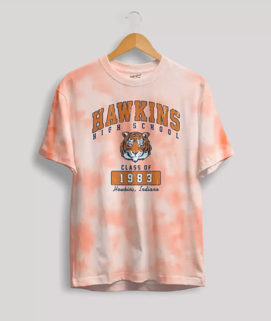 Stranger Things indiana hawkins 1986 t-shirt