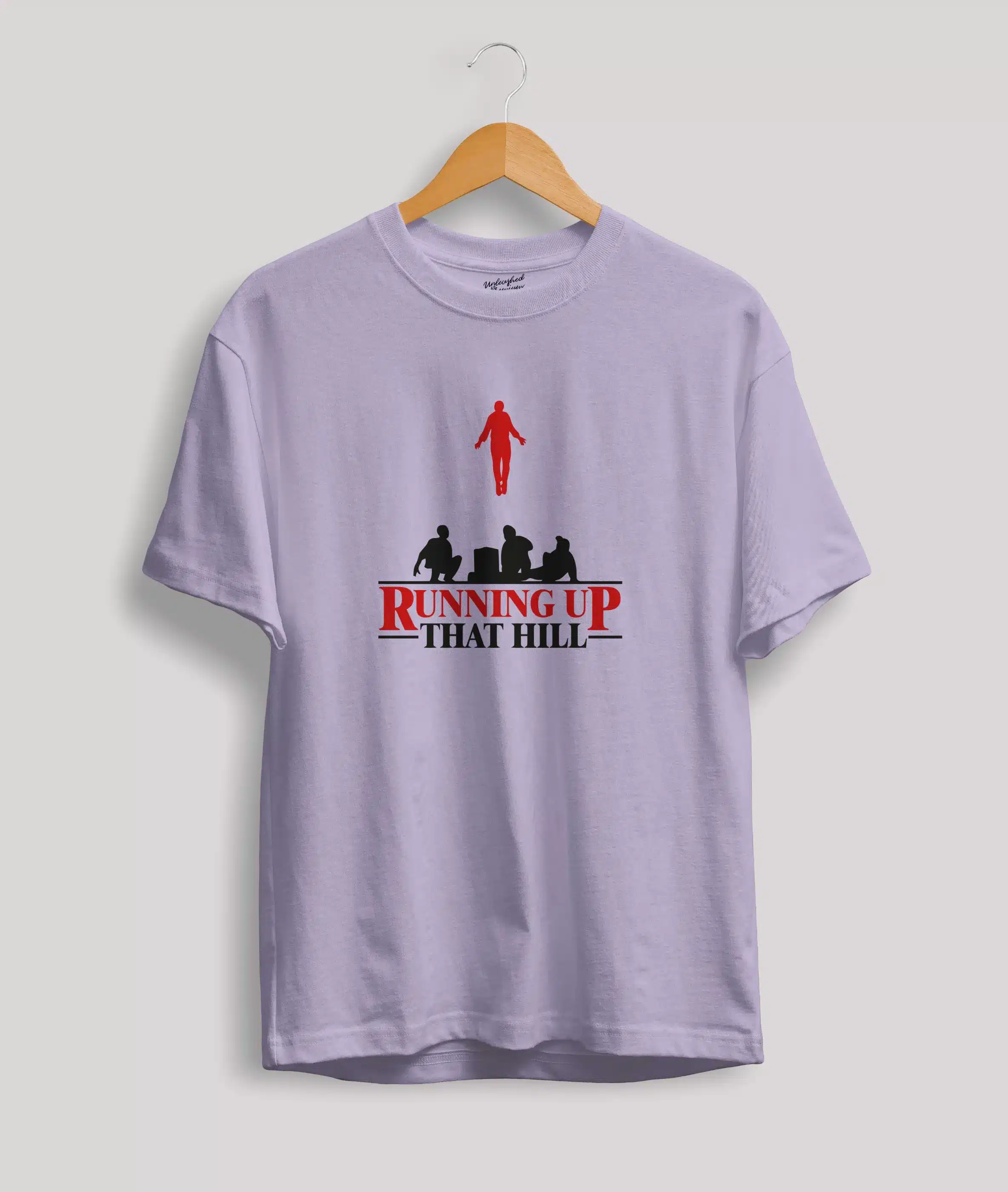 Stranger Things running up that hill t-shirt