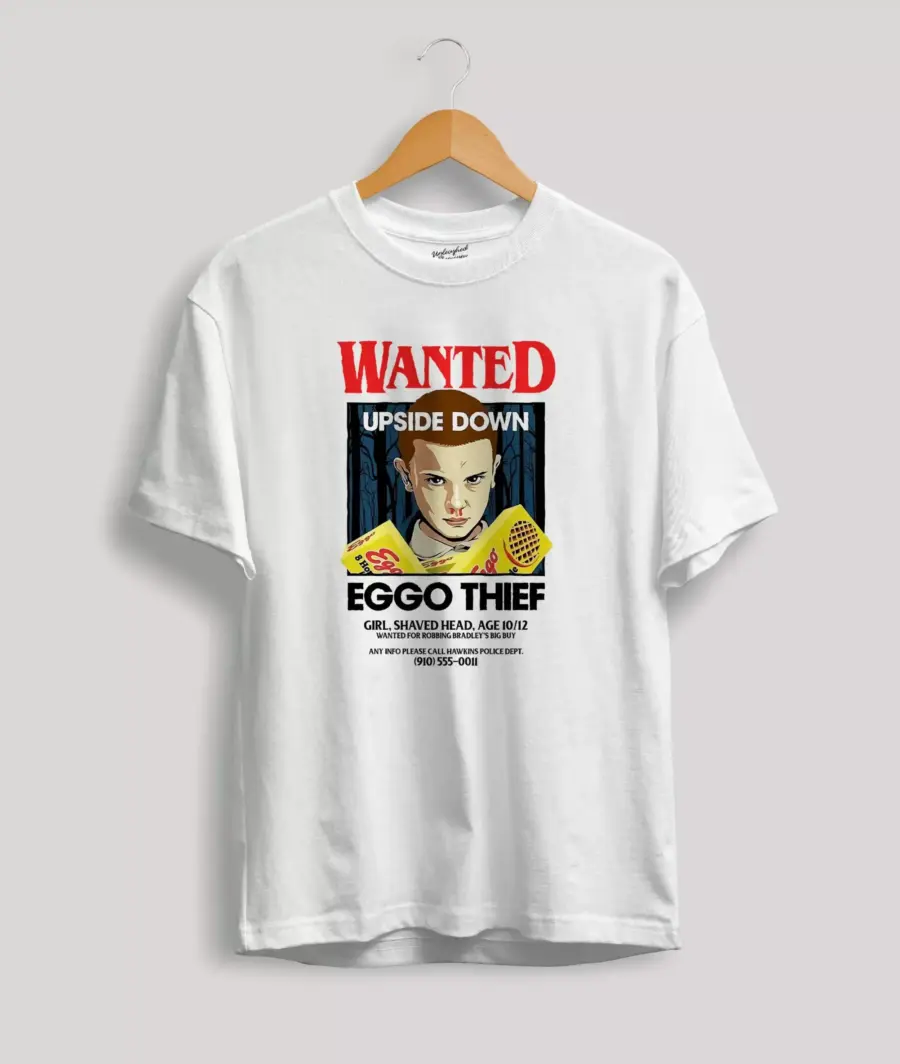 Stranger Things wanted 11 t-shirt