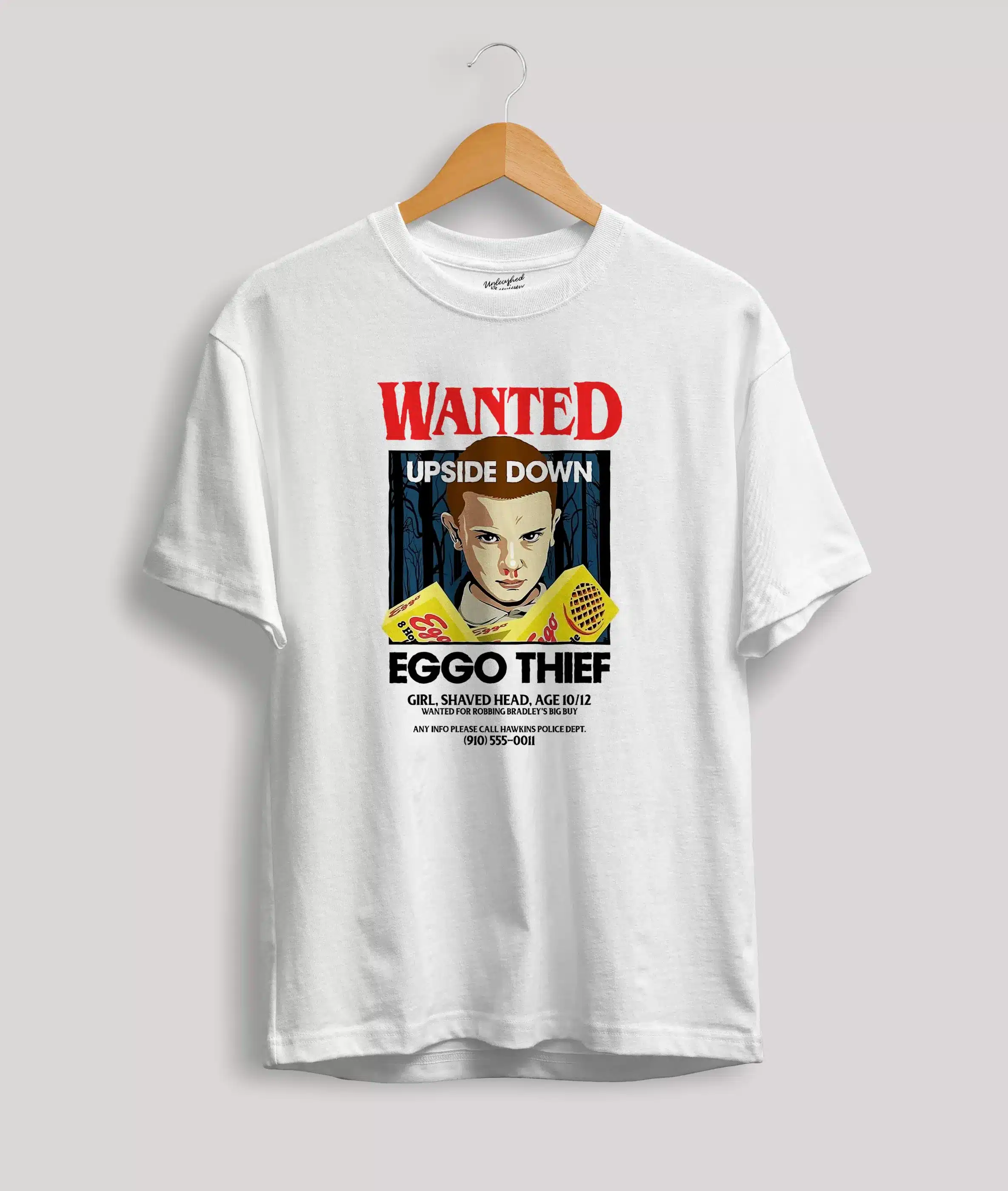 Stranger Things wanted 11 t-shirt