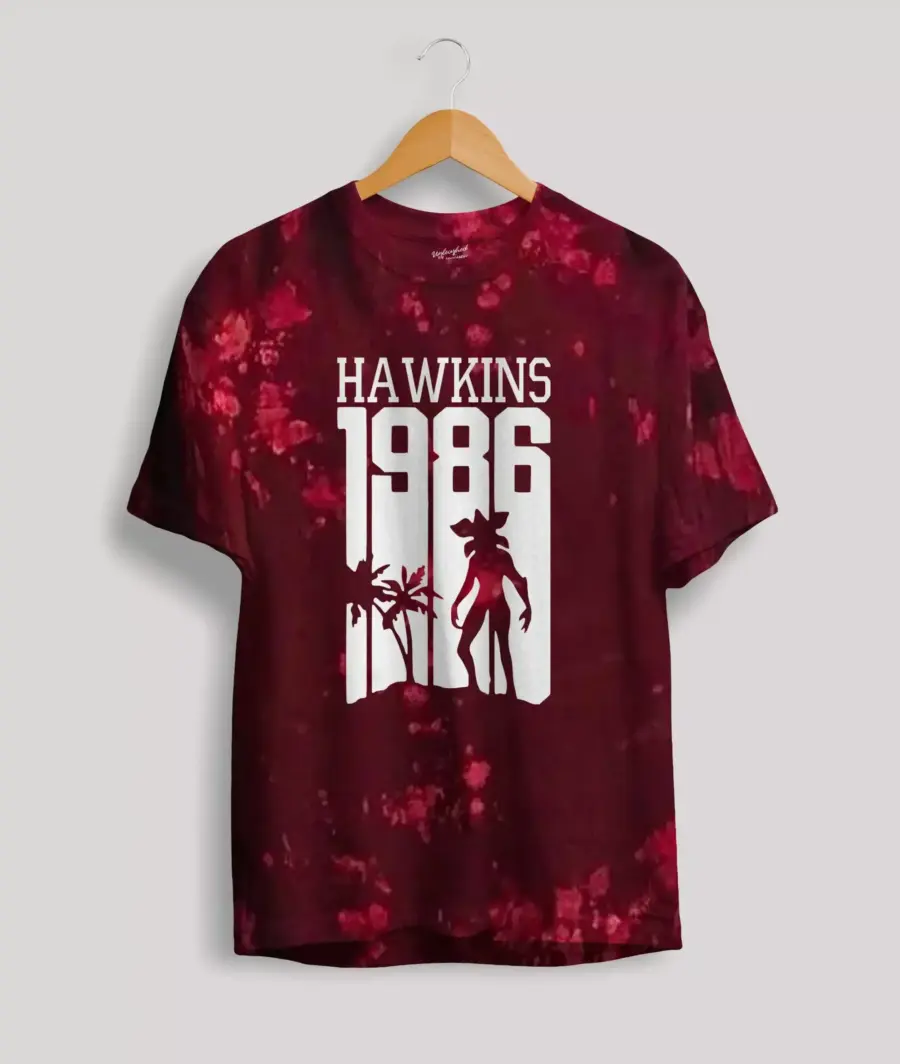 Stranger Things hawkinss 1986 t-shirt