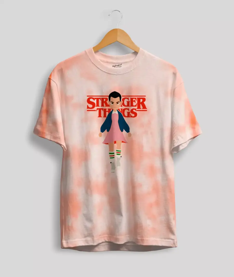Stranger Things flying 11 t-shirt