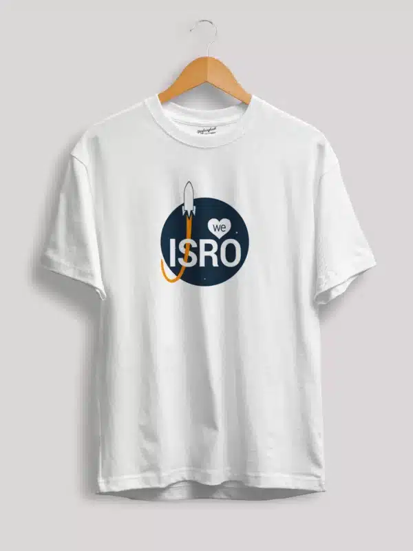 isro love t shirt white