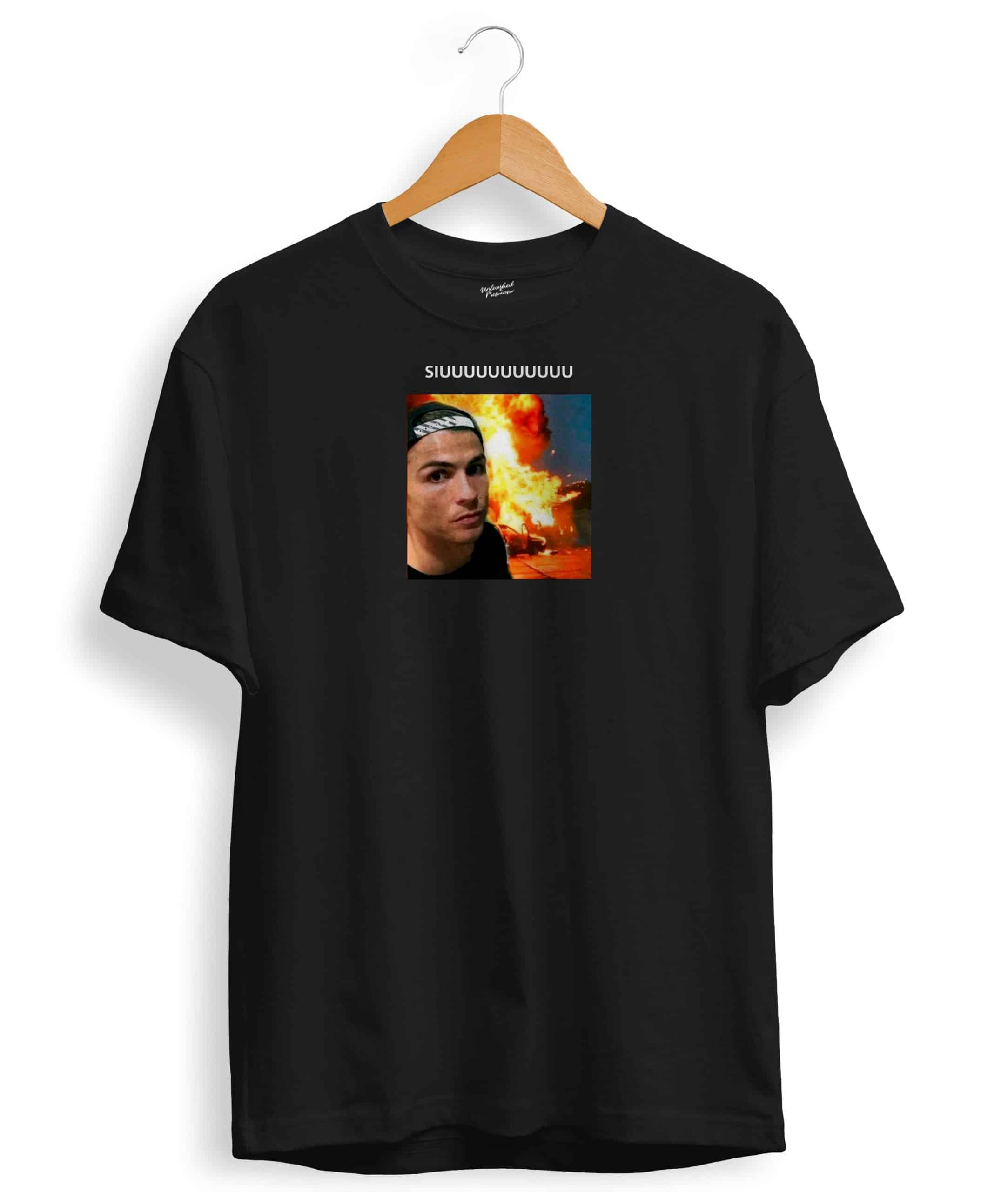 Funny Siuu Ronaldo T Shirt