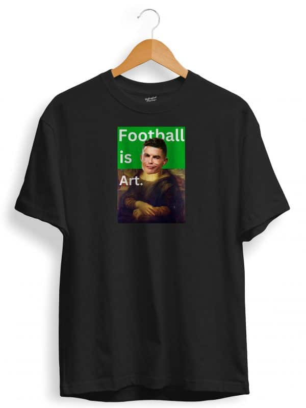 Football is an art funny ronaldo T Shirt