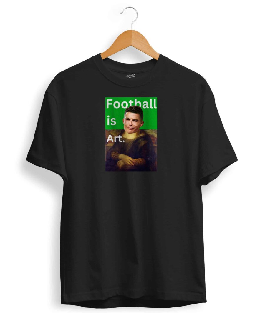 Football is an art funny ronaldo T Shirt 1 Football is an art funny ronaldo T Shirt