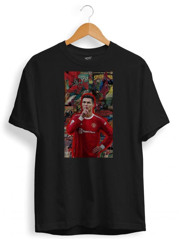 Shhh spiderman ronaldo T Shirt