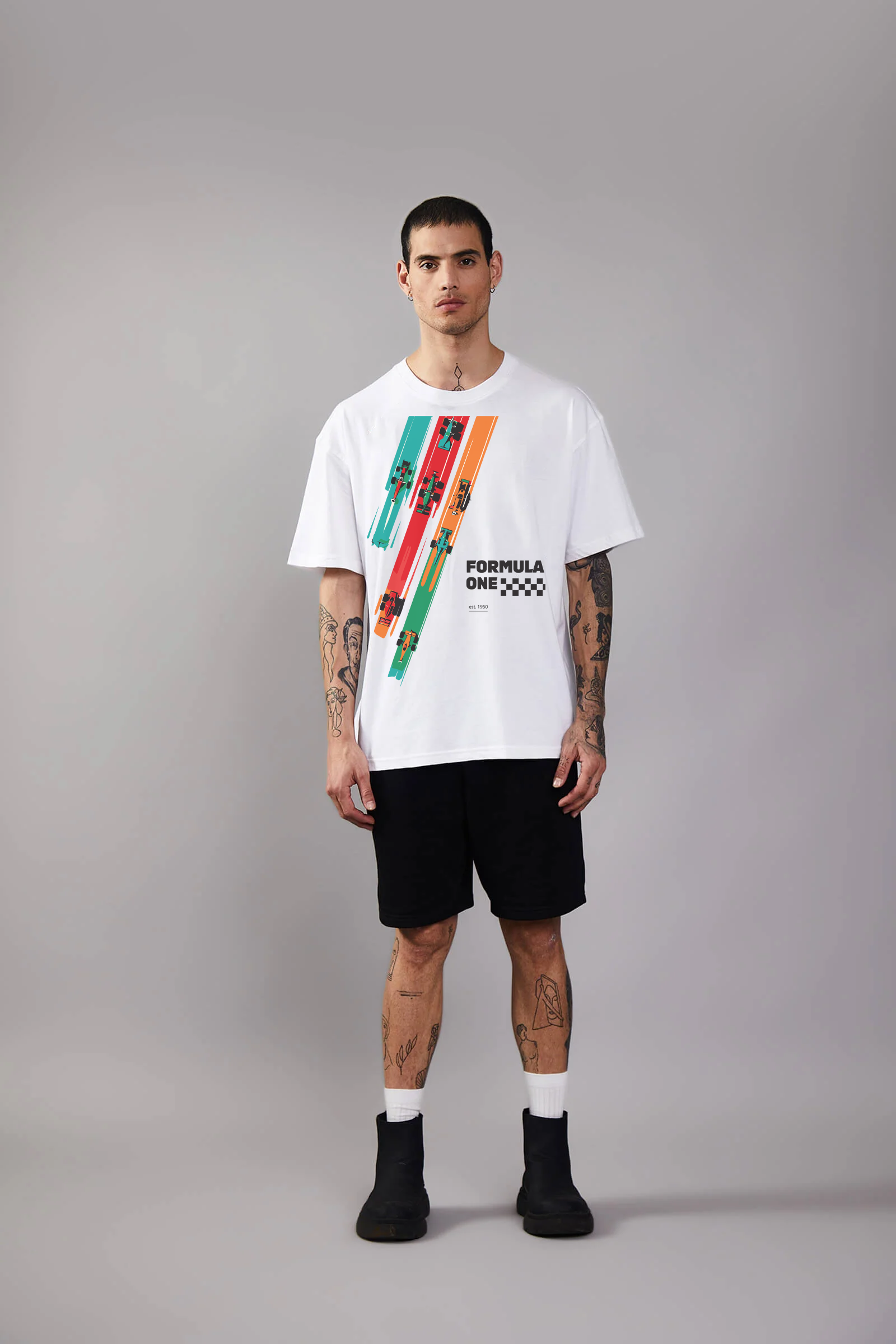 Formula One Oversized T Shirt – A Must-Have for F1 Fans