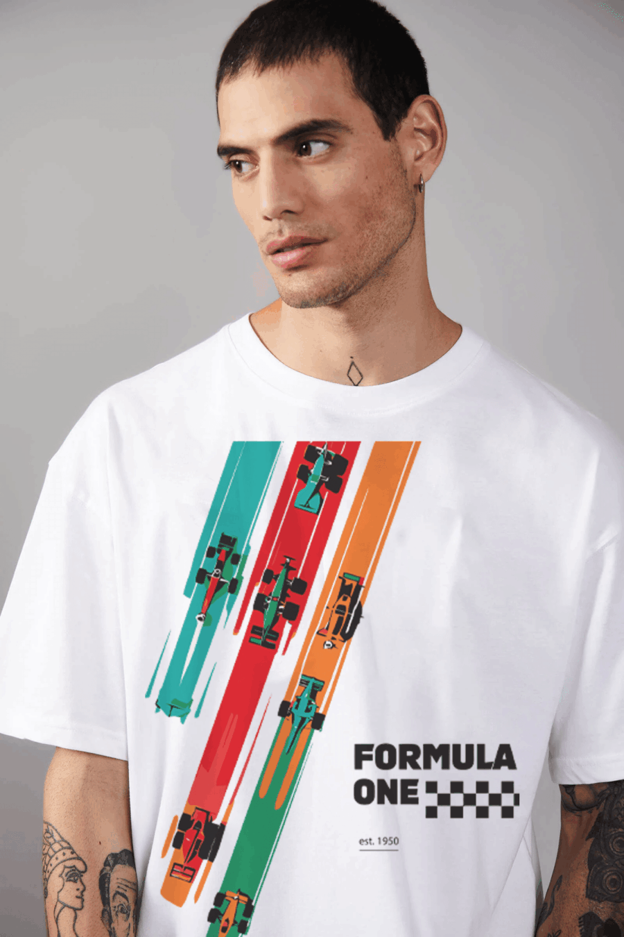 Formula One Oversized T Shirt – A Must-Have for F1 Fans 2 Formula One Oversized T Shirt – A Must-Have for F1 Fans